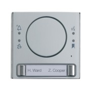 MTMFA2P - Façade pour module audio avec bouton double CAME 60020070