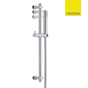 BARRE DE DOUCHE EXECUTIVE CHROME  - CRISTINA ONDYNA EV67851