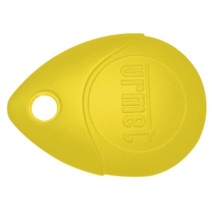 Cle de proximite 13.56 jaune - URMET MEMOPROX/J