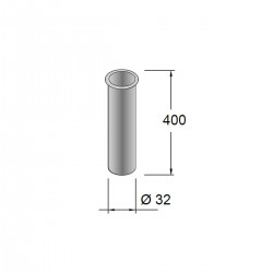 TUYAU COMPLÉMENTAIRE 40 CM - SALGAR 7787