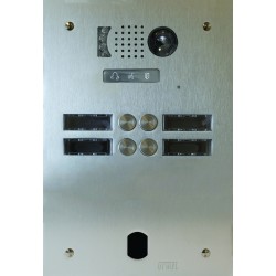 Plaque video alu 2r 4 bp 2 voice - URMET V83/204