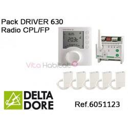 Pack DRIVER 630 Radio CPL/FP - DELTA DORE - 6051123