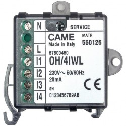 OH/4IWL Module 4 entrées numérique radi CAME 67600460