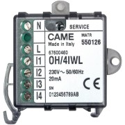 OH/4IWL Module 4 entrées numérique radi CAME 67600460