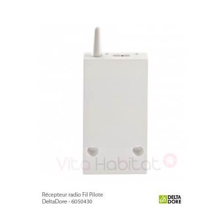 Récepteur radio Fil Pilote RF 660 FP - DeltaDore - 6050430