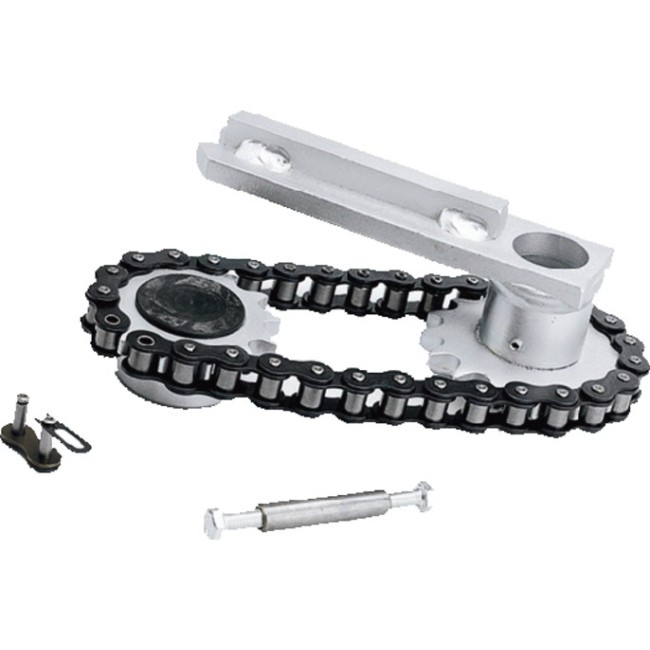 Levier de transmission à chaîne pour ouverture jusqu'à 180° largeur max vantail 2m CAME FL-180