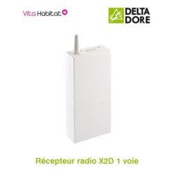 RF 642 Récepteur radio X2D 1 voie - 16A - DeltaDore - 6351037