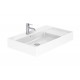 Inspira Sq Lav Pour Unik 80X49 Blanc - ROCA A32752B000