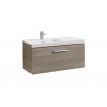 ROCA Unik Prisma Ensemble meuble 1 tiroir 900 et lavabo Frene - A855946321