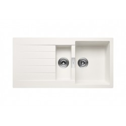 ROCA Oslo Evier Reversible 2 Cuves 1000 Blan - A880170020