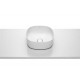 Vasque à poser Soft en FINECERAMIC® avec bonde de vidage Inspira Soft 37X37 Blanc - ROCA A327502000
