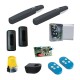 Kit de motorisation AXI 24V carter gris pour portails battants jusqu'à 2,5m par vantail CAME 8K01MP-006