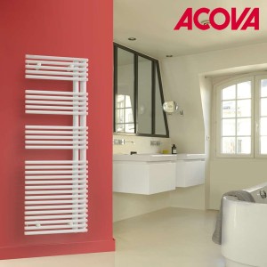 Sèche-serviette ACOVA - CALA Asymétrique à Droite - eau chaude 547W LNR-112-050