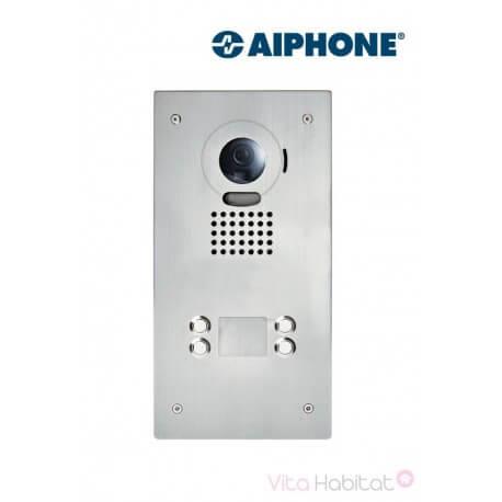 Platine de rue JO4DVF pour portier vidéo AIPHONE - encastrée - 130406