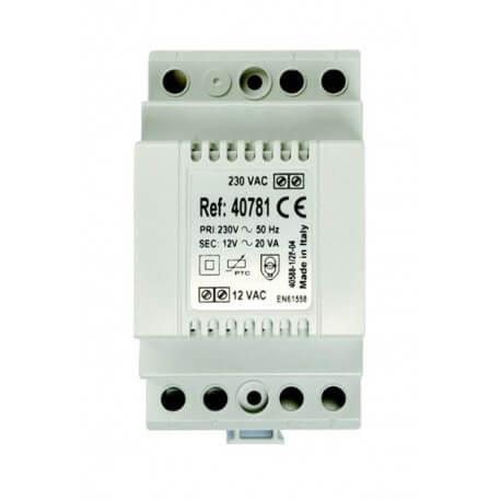 Alimentation 40781 - 230 Vac / 12 Vac - 1.5 A pour kit vidéo AIPHONE - 100086