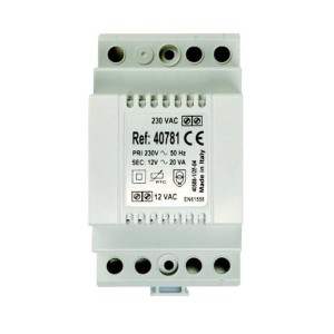 Alimentation 40781 - 230 Vac / 12 Vac - 1.5 A pour kit vidéo AIPHONE - 100086