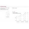 Radiateur chauffage central ACOVA - FASSANE Vertical double 2024W HXD-220-059