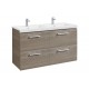 ROCA Unik Prisma 4 Tiroirs 1200 Frene - A855957321