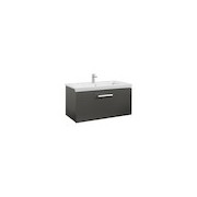 Ensemble meuble 1 tiroir et lavabo 800 x 460 Anthracite Prisma - Roca A855945153