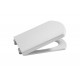 Abattant double laqué frein de chute Silencio Blanc pour WC - ROCA Hall A80162C004