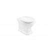 Cuvette de WC Rimless au sol à évacuation indépendante Rimless 370X560mm CARMEN - ROCA A3440A9000