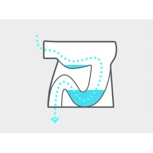 ROCA Baby Cuvette Wc Alimentation Independante Sv Blanc - A344PB8000