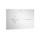 Plaque Actionnement Pl6 Dual Blanche - ROCA A890085000