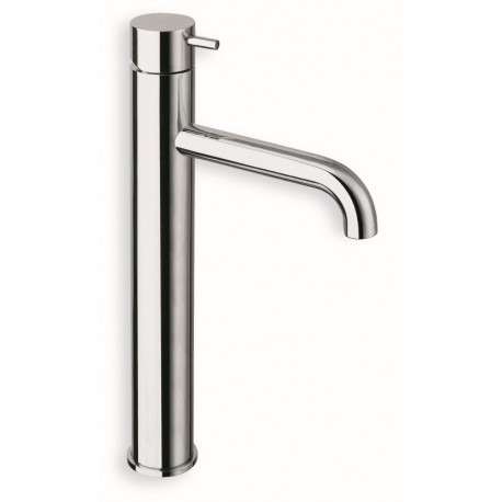 LAVABO TRIVERDE HAUT CHROME NOIR BROSSE + Vidage laiton Up&Down - CRISTINA ONDYNA TV22275