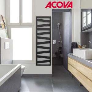 Sèche-serviette ACOVA KAZEANE eau chaude 509W - KZ-120-050