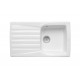 ROCA Beverly/86 Evier Blanc A/Egouttoir Blanc - A366067000
