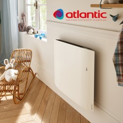 Radiateur électrique Atlantic DIVALI Horizontal 750W Pilotage Intelligent Connecté Lumineux - 507608