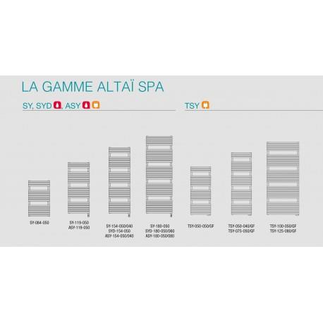 Sèche-serviette ACOVA - ALTAÏ Spa mixte 884W/900W ASY-180-050/GF