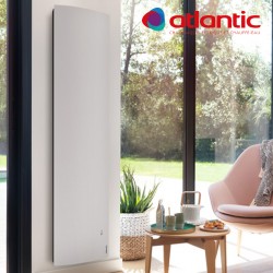 Radiateur électrique Atlantic DIVALI Vertical 1000W Pilotage Intelligent Connecté Lumineux - 507616