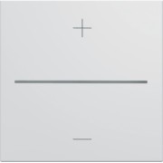 Enjoliveur variateur connecte pure GALLERY HAGER WXD070B