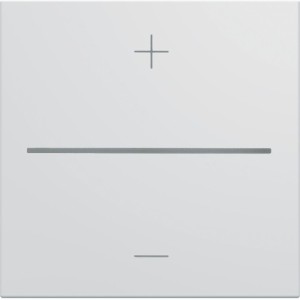 Enjoliveur variateur connecte pure GALLERY HAGER WXD070B