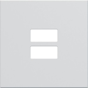 Enjo chargeur USB pure - APPAREILLAGE MURAL GALLERY HAGER WXD112B