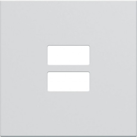 Enjo chargeur USB pure - APPAREILLAGE MURAL GALLERY HAGER WXD112B