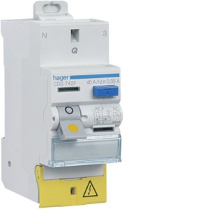ID 2P 40A 30mA AC SanVis - INTER DIFF BIPOLAIR  HAGER CDS742F