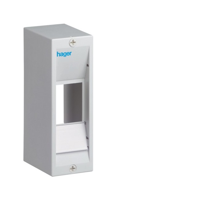 Coffret cache-borne 2 M - COFFRET DISTRIBUTION  HAGER GD102A