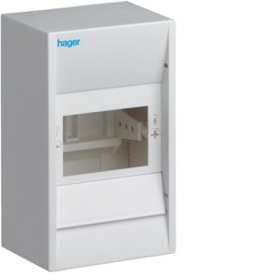 Coffret cache-borne 4 M - COFFRET DISTRIBUTION  HAGER GD104A