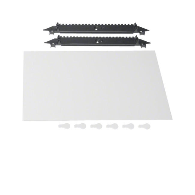 Plaque de fond pr GD318A - COFFRET DISTRIBUTION  HAGER GS318D