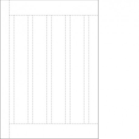 Jeu de 10 feuilles rep. Gamma - COFFRET DISTRIBUTION HAGER GZ31A