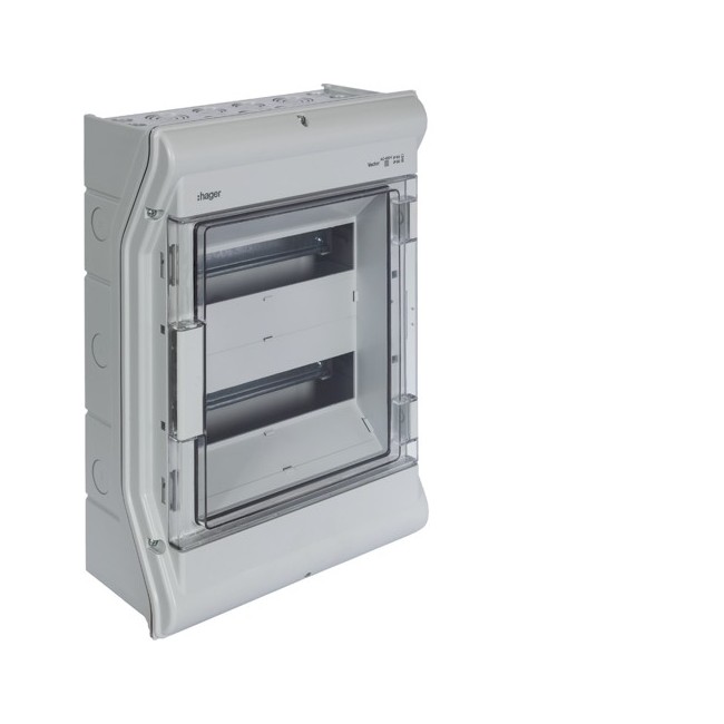 Vector IP55, 2 rangées, 24M - COFFRET DISTRIBUTION  HAGER VE212F
