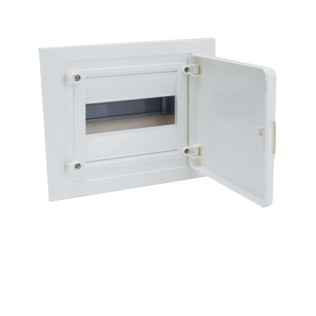 Véga enc. 1R 8M porte opaque - COFFRET DISTRIBUTION  HAGER VF108PR