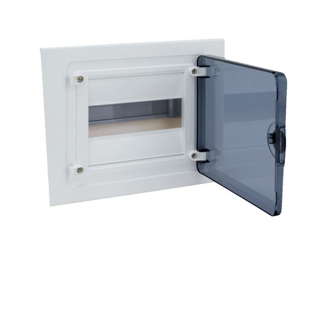 Véga enc. 1R 8M porte transp - COFFRET DISTRIBUTION  HAGER VF108TR