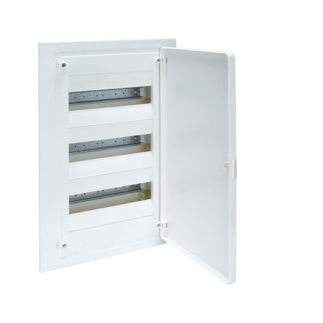 Véga enc. 3R 36M porte opaque - COFFRET DISTRIBUTION  HAGER VF312PR
