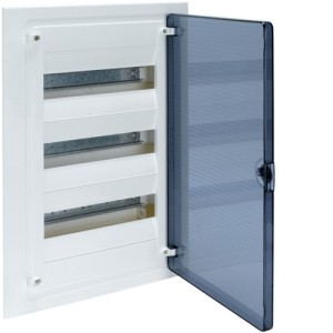 Véga enc. 3R 36M porte transp - COFFRET DISTRIBUTION  HAGER VF312TR