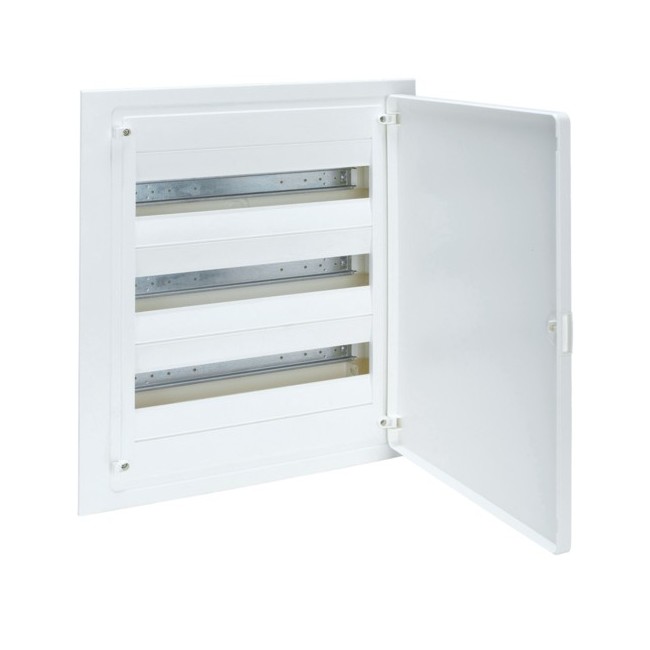 Véga enc. 3R 54M porte opaque - COFFRET DISTRIBUTION  HAGER VF318PR