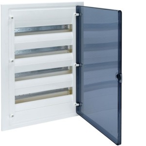 Véga enc. 4R 72M porte transp - COFFRET DISTRIBUTION  HAGER VF418TR