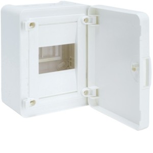 Véga sail. 1R 4M porte opaque - COFFRET DISTRIBUTION  HAGER VS104PR